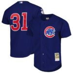 Greg Maddux Chicago Cubs Mitchell & Ness Cooperstown Collection 2005 Batting Practice Jersey - Royal - 49Native