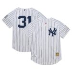 Ichiro Suzuki New York Yankees Mitchell & Ness 2014 Cooperstown Collection Throwback Jersey - White - 49Native