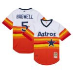Jeff Bagwell Houston Astros Mitchell & Ness 2004 Cooperstown Collection Throwback Jersey - White - 49Native