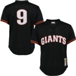 Matt Williams San Francisco Giants Mitchell & Ness Cooperstown Mesh Batting Practice Jersey - Black - 49Native
