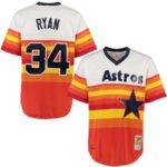 Nolan Ryan Houston Astros Mitchell & Ness Throwback Jersey - White - 49Native