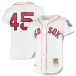 Pedro Martinez Boston Red Sox Mitchell & Ness 1999 Cooperstown Collection Home Jersey - White - 49Native