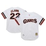 Will Clark San Francisco Giants Mitchell & Ness Cooperstown Collection 1989 Jersey - White - 49Native