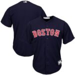 Boston Red Sox Big & Tall Replica Team Jersey - Navy - 49Native