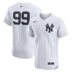 Aaron Judge New York Yankees Nike Home Elite Player Jersey - White - 49Native