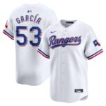 Adolis García Texas Rangers Nike Home Limited Jersey - White - 49Native