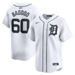 Akil Baddoo Detroit Tigers Nike Home Limited Player Jersey - White - 49Native