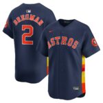 Alex Bregman Houston Astros Nike Alternate Limited Player Jersey - Navy - 49Native