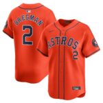 Alex Bregman Houston Astros Nike Alternate Limited Player Jersey - Orange - 49Native