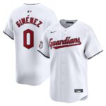 Andres Gimenez Cleveland Guardians Nike Home Limited Player Jersey - White - 49Native