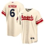Anthony Rendon Los Angeles Angels Nike City Connect Replica Player Jersey - Cream - 49Native