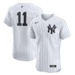 Anthony Volpe New York Yankees Nike Home Elite Jersey - White - 49Native