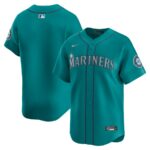 Seattle Mariners Nike  Alternate Limited Jersey - Aqua - 49Native