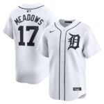 Austin Meadows Detroit Tigers Nike Home Limited Player Jersey - White - 49Native