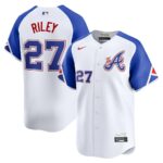 Austin Riley Atlanta Braves Nike City Connect Limited Player Jersey - White - 49Native