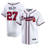 Austin Riley Atlanta Braves Nike Home Limited Player Jersey - White - 49Native