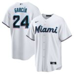 Avisaíl García Miami Marlins Nike Home  Replica Player Jersey - White - 49Native