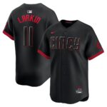 Barry Larkin Cincinnati Reds Nike City Connect Limited Player Jersey - Black - 49Native