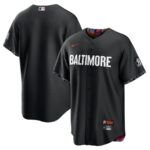 Baltimore Orioles Nike City Connect Replica Jersey - Black - 49Native
