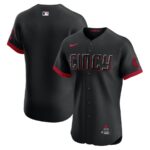 Cincinnati Reds Nike City Connect Elite Jersey - Black - 49Native