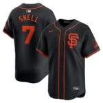 Blake Snell San Francisco Giants Nike Alternate Limited Jersey - Black - 49Native