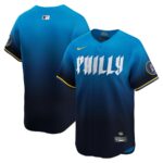 Philadelphia Phillies Nike 2024 City Connect Limited Jersey - Blue - 49Native