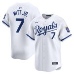 Bobby Witt Jr. Kansas City Royals Nike Home Limited Player Jersey - White - 49Native