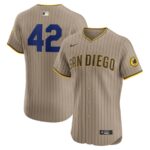 San Diego Padres Nike Alternate 2024 Jackie Robinson Day Elite Jersey - Brown - 49Native