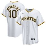 Bryan Reynolds Pittsburgh Pirates Nike Replica Player Jersey - White - 49Native