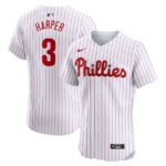 Bryce Harper Philadelphia Phillies Nike Home Elite Jersey - White - 49Native