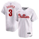 Bryce Harper Philadelphia Phillies Nike Home Limited Player Jersey - White - 49Native