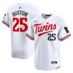 Byron Buxton Minnesota Twins Nike Home Limited Player Jersey - White - 49Native