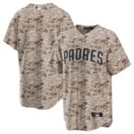 San Diego Padres Nike USMC Alternate Replica Team Jersey - Camo - 49Native