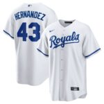 Carlos Hernández Kansas City Royals Nike Home  Replica Player Jersey - White - 49Native