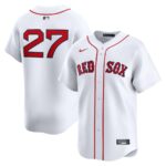 Carlton Fisk Boston Red Sox Nike Home Limited Player Jersey - White - 49Native
