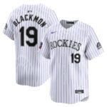 Charlie Blackmon Colorado Rockies Nike 2024 MLB World Tour Mexico City Series Home Limited Player Jersey - White - 49Native