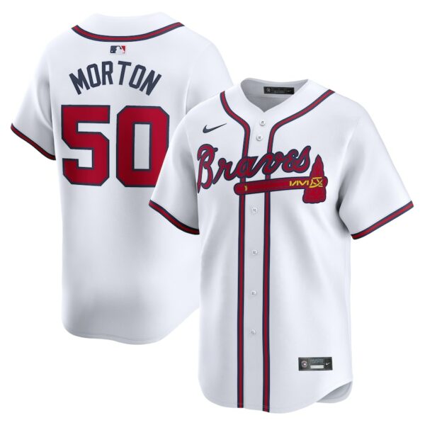 Charlie Morton Atlanta Braves Nike Home Limited Player Jersey - White - 49Native