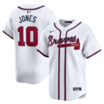 Chipper Jones Atlanta Braves Nike Home Limited Player Jersey - White - 49Native
