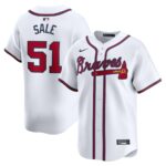 Chris Sale Atlanta Braves Nike Home Limited Player Jersey - White - 49Native