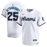 Christian Bethancourt Miami Marlins Nike Home Limited Player Jersey - White - 49Native