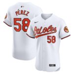 Cionel Perez Baltimore Orioles Nike Home Elite Player Jersey - White - 49Native