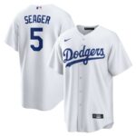 Corey Seager Los Angeles Dodgers Nike Home Replica Player Name Jersey - White - 49Native