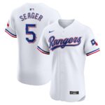 Corey Seager Texas Rangers Nike Home Elite Player Jersey - White - 49Native