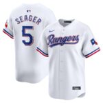 Corey Seager Texas Rangers Nike Home Limited Player Jersey - White - 49Native