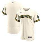 Milwaukee Brewers Nike Home Team Jersey - Cream - 49Native