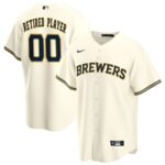 Milwaukee Brewers Nike Home Pick-A-Player Retired Roster Replica Jersey - Cream - 49Native
