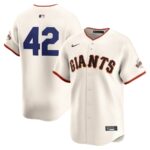 San Francisco Giants Nike 2024 Jackie Robinson Day Home Limited Jersey - Cream - 49Native