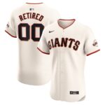 San Francisco Giants Nike Home Elite Pick-A-Player Retired Roster Jersey - Cream - 49Native