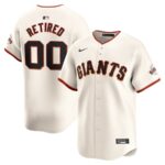 San Francisco Giants Nike Home Limited Pick-A-Player Retired Roster Jersey - Cream - 49Native