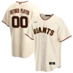 San Francisco Giants Nike Home Pick-A-Player Retired Roster Replica Jersey - Cream - 49Native